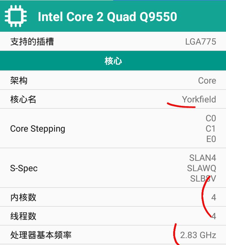 q9550相当于i几(q9500相当于i几)